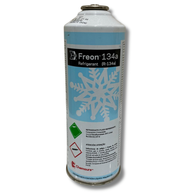 Lata R134a Gas Refrigerante CHEMOURS FREON 750 grs - Fenix Refrigeracion