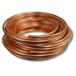 Caño de Cobre 5/8 Importado 08mm Rollo x 45 mts