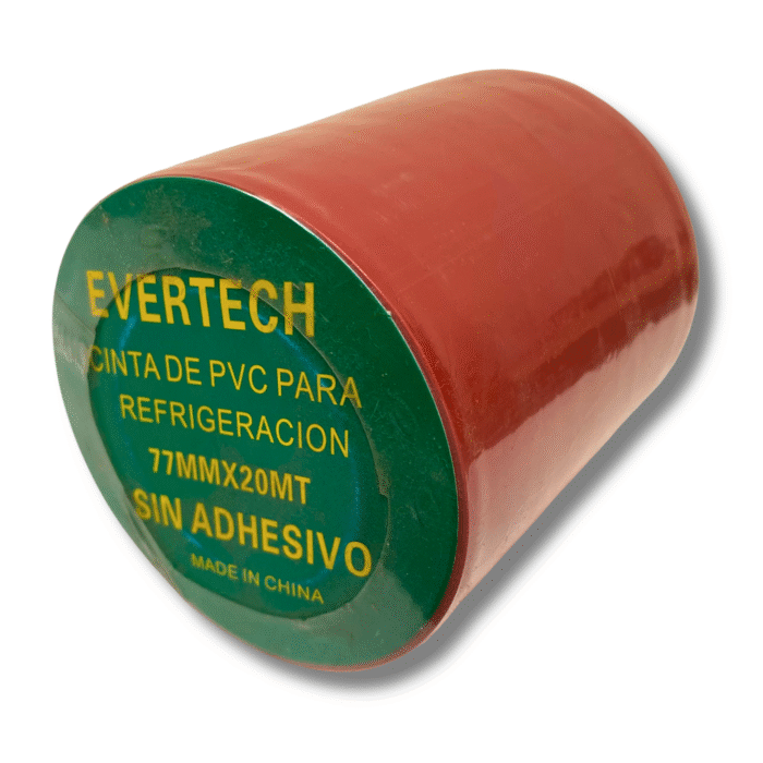 Cinta sin Adhesivo EVERTECH pvc AA Color Ladrillo - Imagen 3